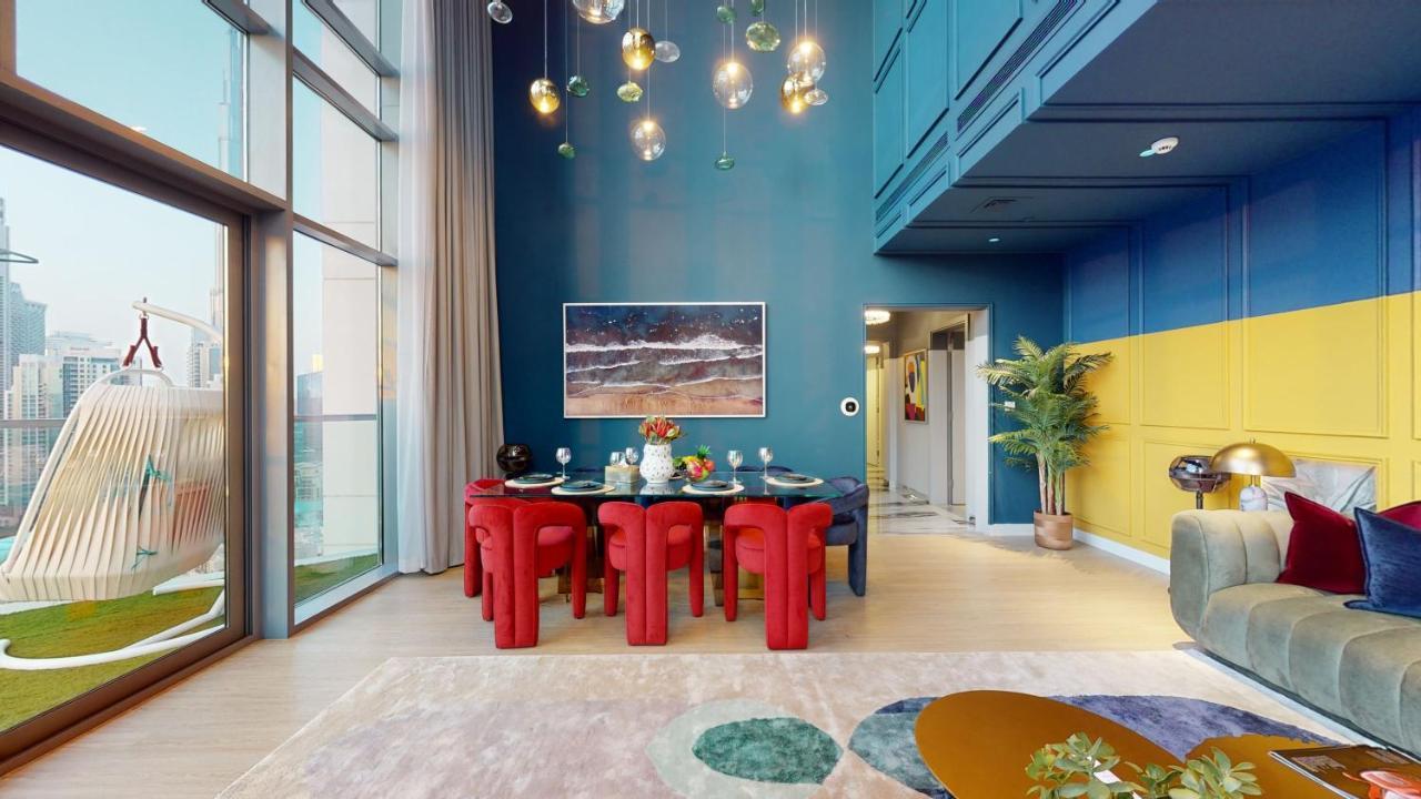 Apartment High-end Designer Penthouse Full Burj Khalifa View Dubai